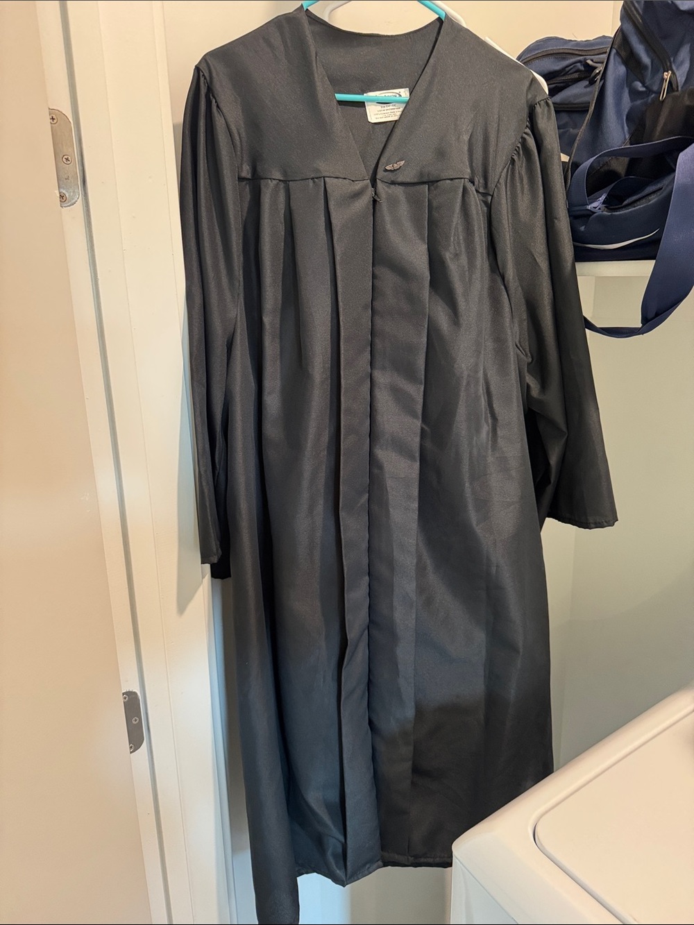 Black Academic Robe - Simple Ceremony Gown